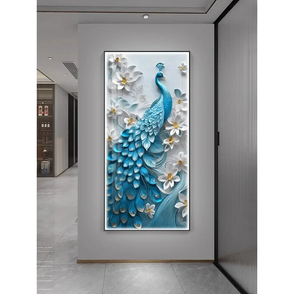LD25Peacock Entrance Painting Simple Style Modern Aisle Corridor End Mural
LD25Peacock Entrance Painting Simple Style Modern Aisle Corridor End Mural