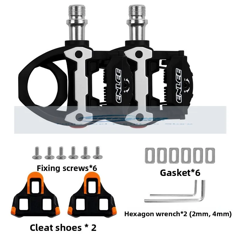 Bicycle Lock Pedal Road Bike Self-locking Pedal with Lock Plate Foot Pedal SPD-SL System Lock Plate 6 Degrees
Bicycle Lock Pedal Road Bike Self-locking Pedal with Lock Plate Foot Pedal SPD-SL System Lock Plate 6 Degrees