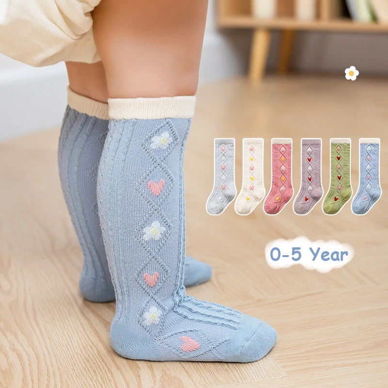 Baby Girls Socks Toddler Baby Cute Bow Floral Cotton Summer Mesh Baby Knee High Socks Newborn Infant Baby Boys Long Socks 0-5Y
Baby Girls Socks Toddler Baby Cute Bow Floral Cotton Summer Mesh Baby Knee High Socks Newborn Infant Baby Boys Long Socks 0-5Y