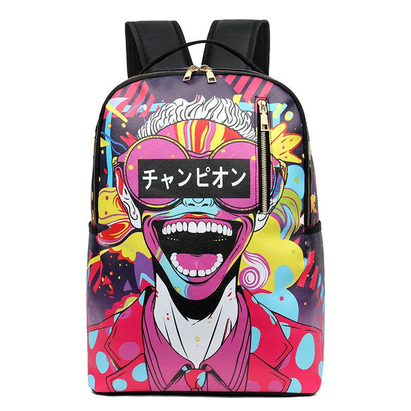 Camouflage & Shark Graphic School Backpack, Anime-Inspired Cartoon Print Large Capacity Bag for Teens, Cool Durable Bookbag
Camouflage & Shark Graphic School Backpack, Anime-Inspired Cartoon Print Large Capacity Bag for Teens, Cool Durable Bookbag