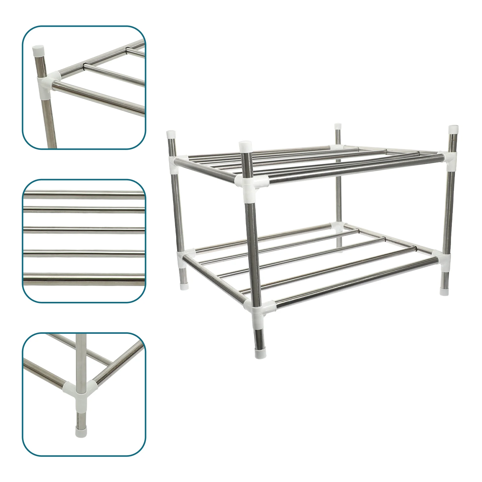 Kitchen Organization Pot Rack Cutlery Organizer Wear-resistant Cookware Stainless Steel
Kitchen Organization Pot Rack Cutlery Organizer Wear-resistant Cookware Stainless Steel