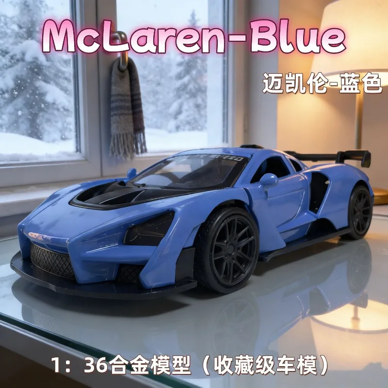 1:36 Scale McLaren Diecast Alloy Blue Hypercar Model with Butterfly Doors for Collection Gift Home Decor Ornament
1:36 Scale McLaren Diecast Alloy Blue Hypercar Model with Butterfly Doors for Collection Gift Home Decor Ornament