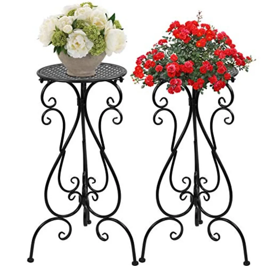 Metal Plant Stands Indoor Outdoor, Heavy Duty Flower Pot stand 22.5 inch Tall, Planter Pedestal Holder Rack for Patio Garden Po
Metal Plant Stands Indoor Outdoor, Heavy Duty Flower Pot stand 22.5 inch Tall, Planter Pedestal Holder Rack for Patio Garden Po
