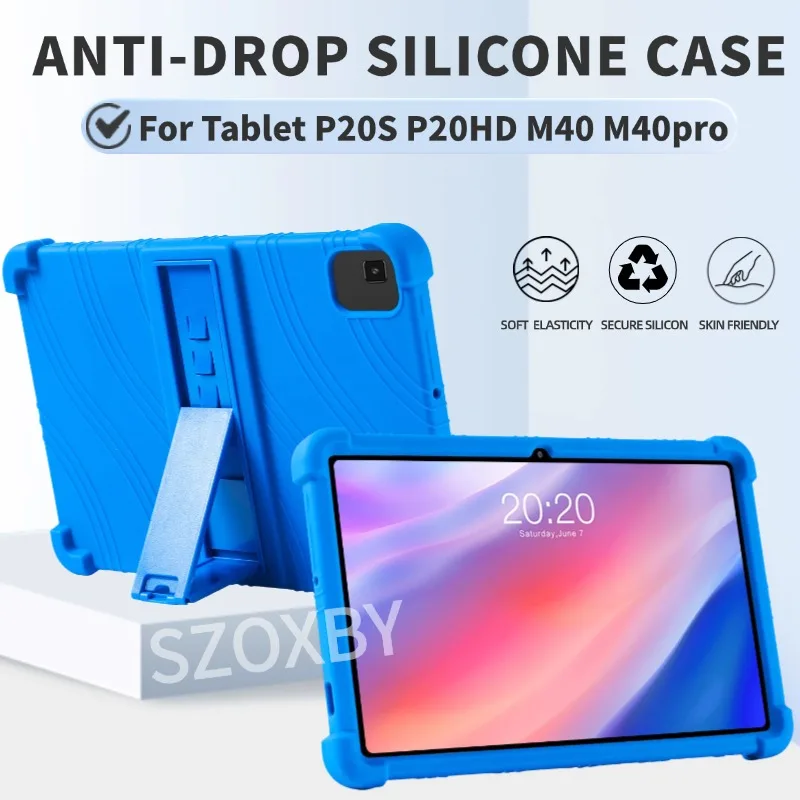 Для Funda Teclast M40 Pro 10,1 дюйма, безопасный противоударный силиконовый чехол для планшета P20S P20HD M40 2023, защитный чехол, регулируемая подставка
Для Funda Teclast M40 Pro 10,1 дюйма, безопасный противоударный силиконовый чехол для планшета P20S P20HD M40 2023, защитный чехол, регулируемая подставка