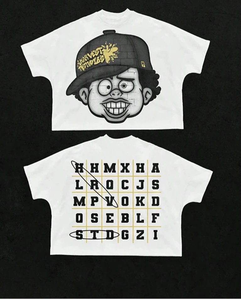 Double-sided printed cartoon head pattern men's short-sleeved casual pure cotton printed couple's spring/summer street shirt
Double-sided printed cartoon head pattern men's short-sleeved casual pure cotton printed couple's spring/summer street shirt