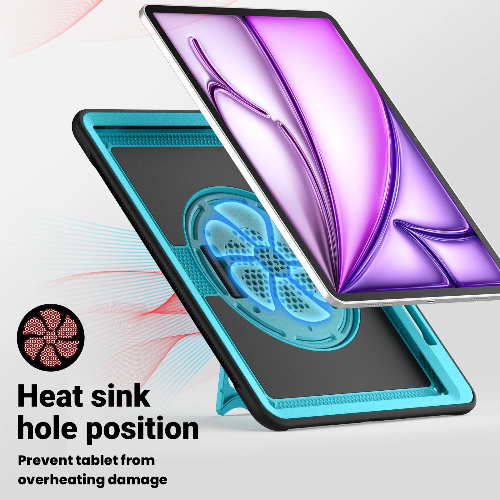 Hybrid Case For iPad Pro Air 13 2026 2025 M5 M3 2024 M4 M2 Mini 7 A17 Pro 2024 Mini 6 2021 Rotating Hand Strap Stand Cover
Hybrid Case For iPad Pro Air 13 2026 2025 M5 M3 2024 M4 M2 Mini 7 A17 Pro 2024 Mini 6 2021 Rotating Hand Strap Stand Cover