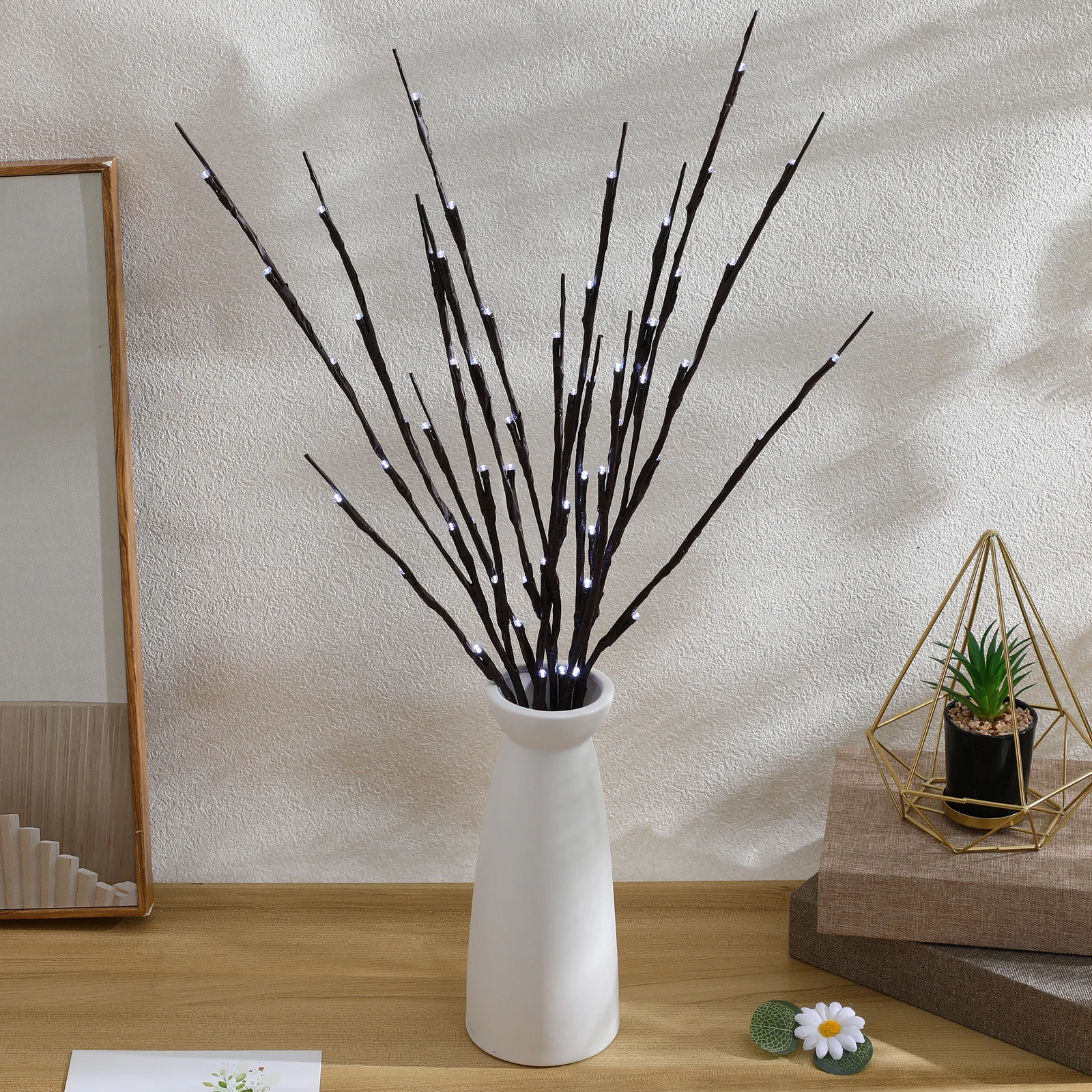 3Pcs Home LED Light Decor Branch Lamp with Realistic Simulation Design for Bedroom Living Room Night Ambience 20LED
3Pcs Home LED Light Decor Branch Lamp with Realistic Simulation Design for Bedroom Living Room Night Ambience 20LED