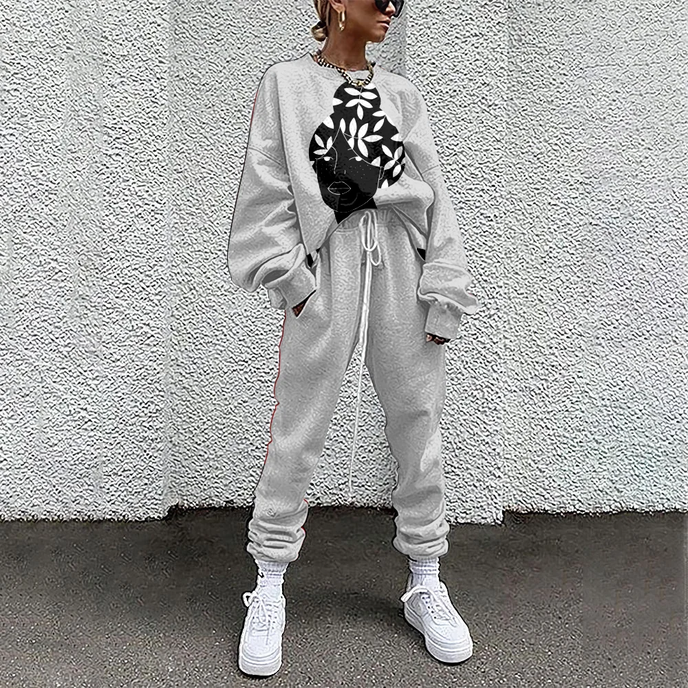 SOJINM Women Suit Streetwear Set Women Tracksuit sweatpants 2 Piece Set Suit Outfits Printed Casual Sport sudaderas Clothing 4XL
SOJINM Women Suit Streetwear Set Women Tracksuit sweatpants 2 Piece Set Suit Outfits Printed Casual Sport sudaderas Clothing 4XL