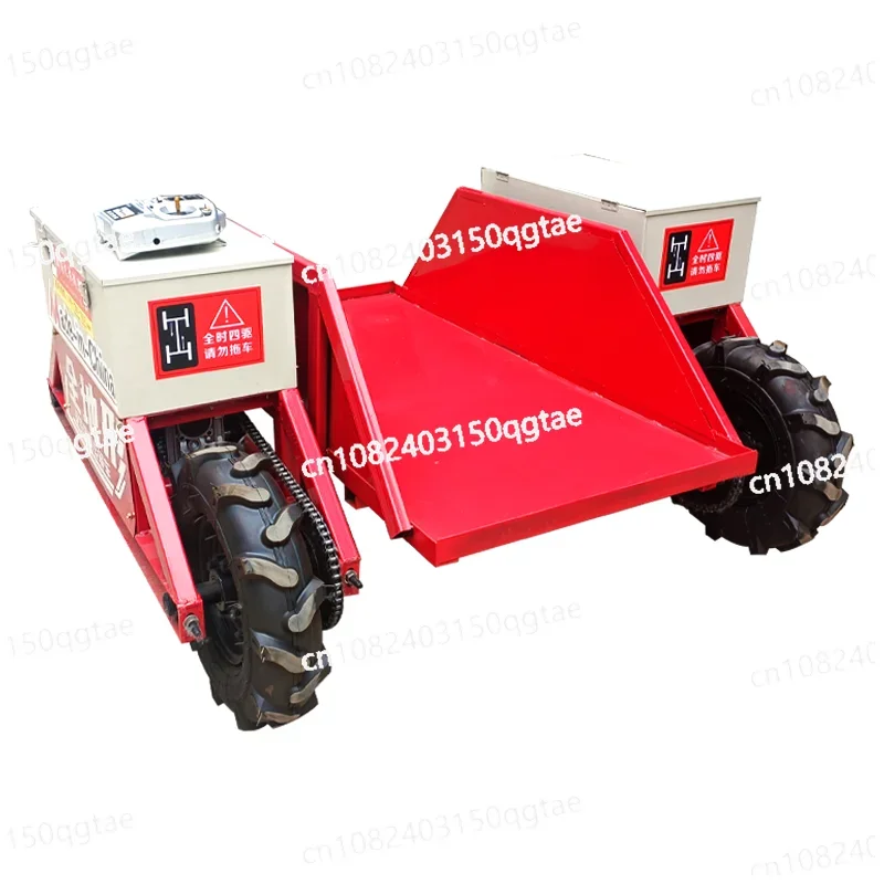 400-500kg All-terrain Transport Vehicle Mountainous Orchard Farm Remote Control 4WD Off-road Site Transport Truck
400-500kg All-terrain Transport Vehicle Mountainous Orchard Farm Remote Control 4WD Off-road Site Transport Truck