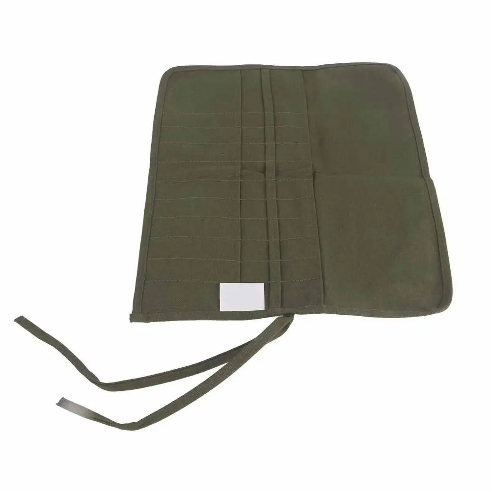 Durable 22 Slots Paint Brush Holder Canvas Separate Pouches Roll Up Pen Bag Portable 40 X 35cm Watercolor Brush Bag Travel
Durable 22 Slots Paint Brush Holder Canvas Separate Pouches Roll Up Pen Bag Portable 40 X 35cm Watercolor Brush Bag Travel
