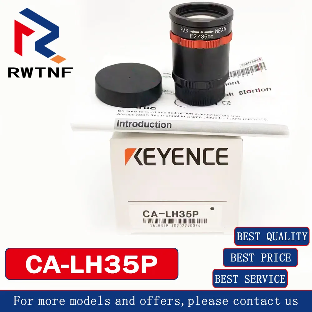 Brand New Genuine CA-LH35P KEYENCE Environmentally resistant image sensor lens 100% original,warehouse stock
Brand New Genuine CA-LH35P KEYENCE Environmentally resistant image sensor lens 100% original,warehouse stock