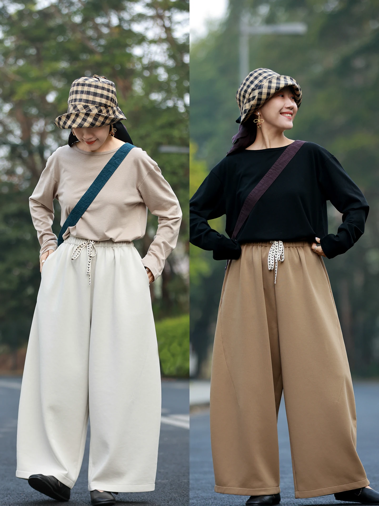 Artistic Loose Knitted Cargo Pants Women's Casual Trousers Elastic Waist Cotton Polyester Blend Breathable Comfortable Spring...
Artistic Loose Knitted Cargo Pants Women's Casual Trousers Elastic Waist Cotton Polyester Blend Breathable Comfortable Spring...