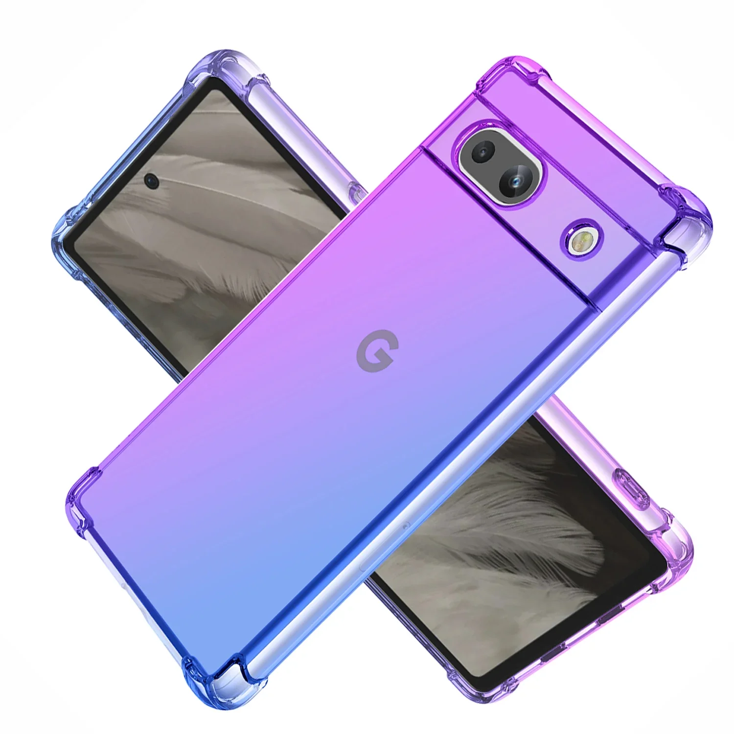 Clear Cute Gradient Case for Google Pixel 7 / Pixel 7A / Pixel 7 Pro Slim Anti Scratch Flexible TPU Shockproof Phone Cover
Clear Cute Gradient Case for Google Pixel 7 / Pixel 7A / Pixel 7 Pro Slim Anti Scratch Flexible TPU Shockproof Phone Cover
