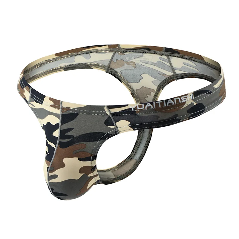 Camouflage Ice Silk Thongs for Men Sexy U Convex Pouch G-string Gays Erotic Open Butt Intimate Underwear T Back Daily Underpants
Camouflage Ice Silk Thongs for Men Sexy U Convex Pouch G-string Gays Erotic Open Butt Intimate Underwear T Back Daily Underpants
