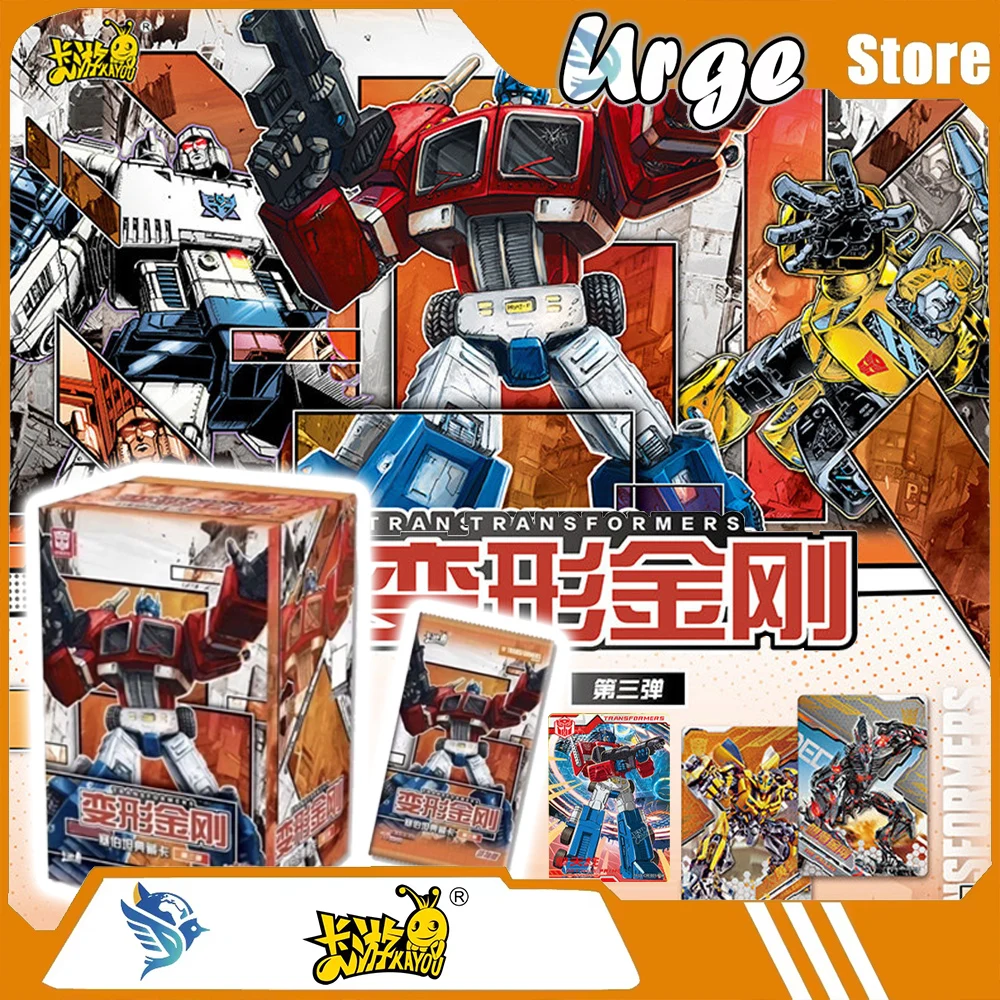 KAYOU Transformers Collectibles Cards: Leader Edition Vol. 3 - Optimus Periphery Officially Licensed Collector Cards Gifts
KAYOU Transformers Collectibles Cards: Leader Edition Vol. 3 - Optimus Periphery Officially Licensed Collector Cards Gifts