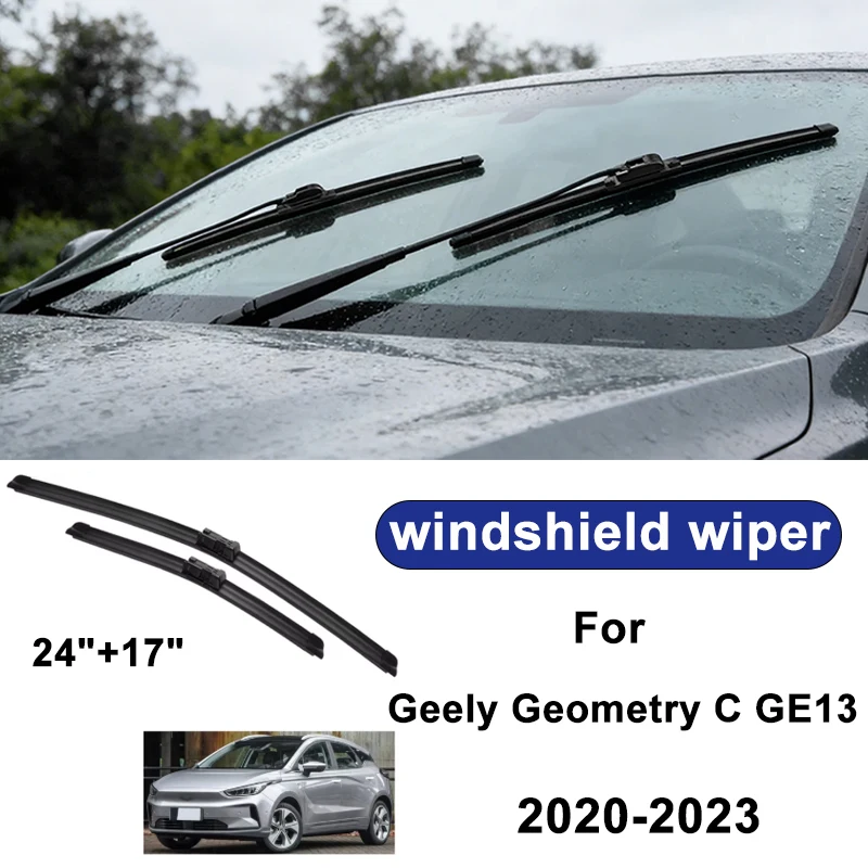 For Geely Geometry C GE13 2020-2023 car windshield front/rear wipers, silent wiper blades,car blade brush accessories
For Geely Geometry C GE13 2020-2023 car windshield front/rear wipers, silent wiper blades,car blade brush accessories