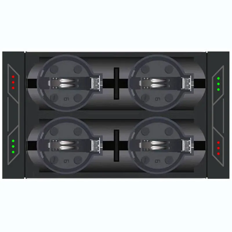 4 Slots Button Battery Coin Battery Charger Type-C Fast Charging for LIR2032 LIR2025 LIR2016 LIR2450 LIR2477 etc. 4.2V Battery.
4 Slots Button Battery Coin Battery Charger Type-C Fast Charging for LIR2032 LIR2025 LIR2016 LIR2450 LIR2477 etc. 4.2V Battery.