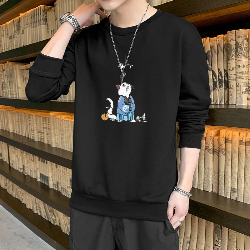 New Autumn and Spring Long sleeved T-shirt for Men's Sweater Underlay Shirt for Men's Round Neck Pullover Sweater for Men
New Autumn and Spring Long sleeved T-shirt for Men's Sweater Underlay Shirt for Men's Round Neck Pullover Sweater for Men