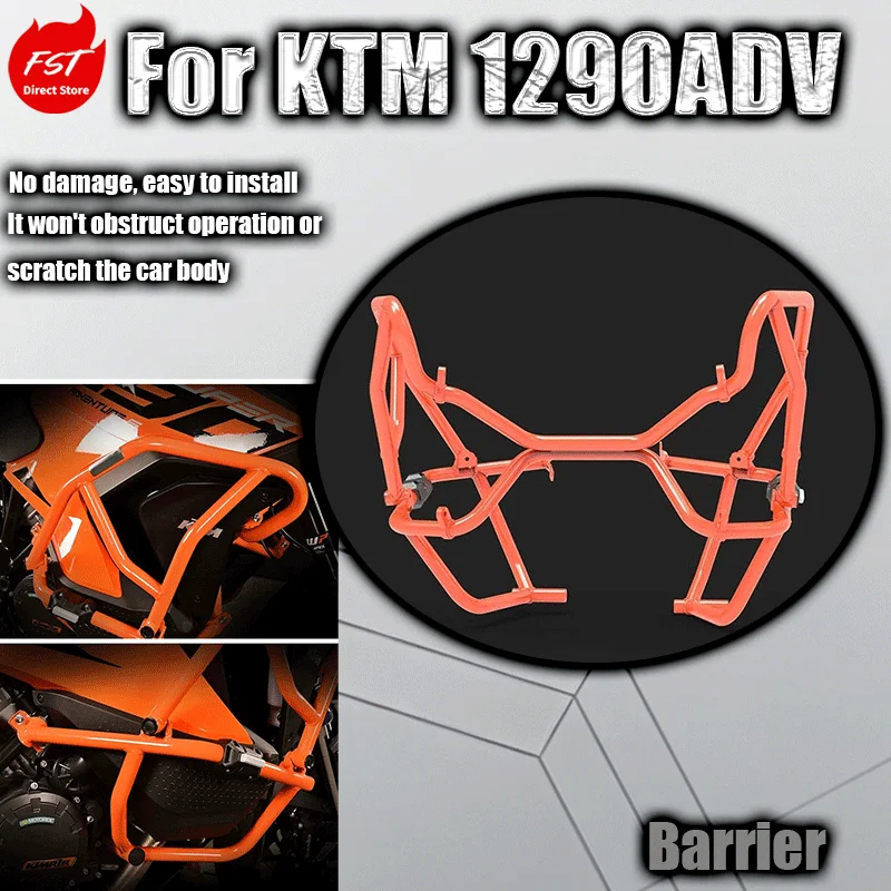 Fits KTM 1290ADV Upper and Lower Protection Bars, Bumper Guard, Frame Crash Bars
Fits KTM 1290ADV Upper and Lower Protection Bars, Bumper Guard, Frame Crash Bars