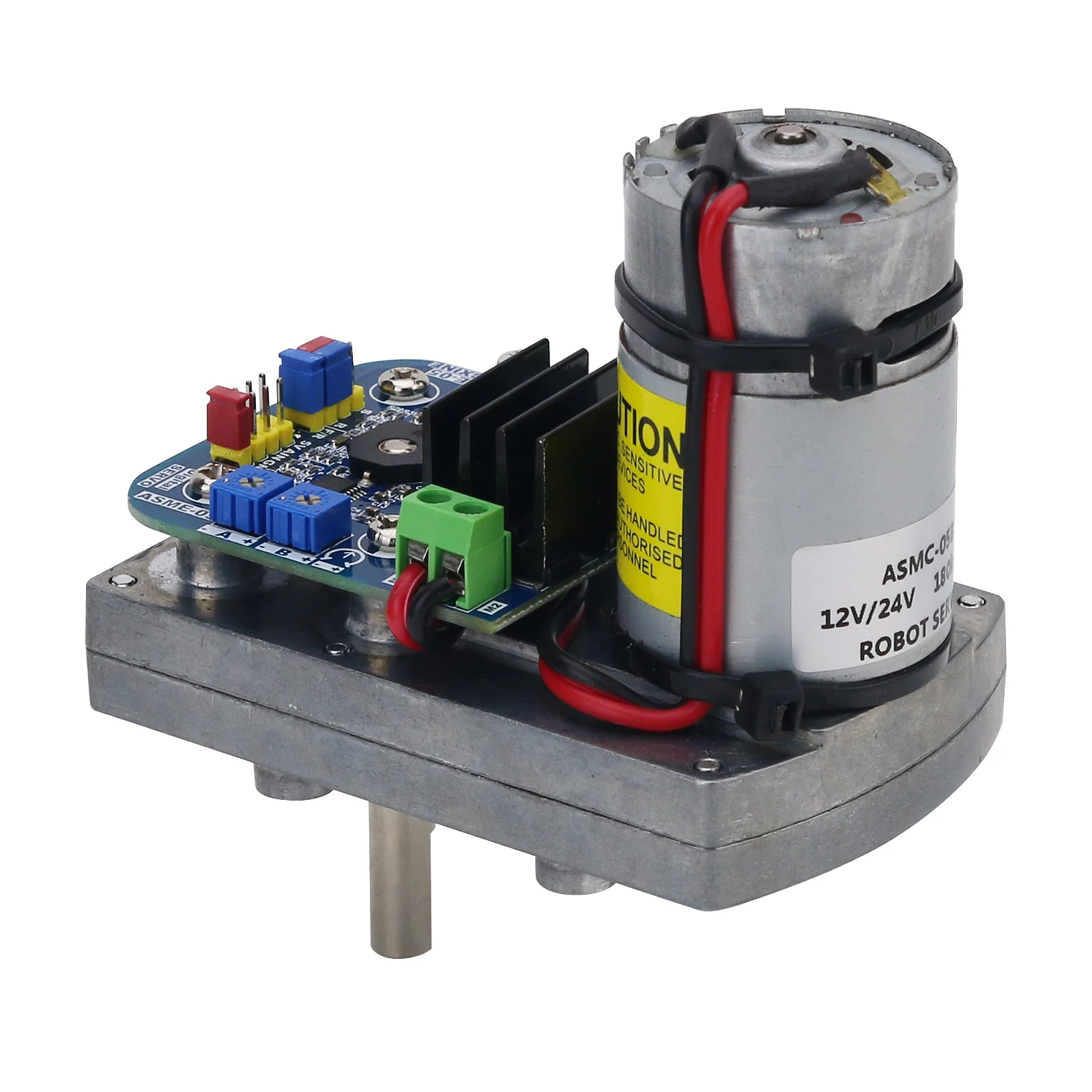 In stock ASMC-05B High Torque RC Digital Servo Motor DC12V 24V 180kg.cm Steel Gear for Robot Mechanical Arm
In stock ASMC-05B High Torque RC Digital Servo Motor DC12V 24V 180kg.cm Steel Gear for Robot Mechanical Arm