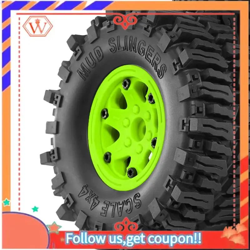 Durable 4Pcs 130Mm 2.2Inch Beadlock Wheel Rim Rubber Tire Set For 1/10 RC Crawler Car Axial SCX10 Wraith RR10 Capra RBX10 TRX4
Durable 4Pcs 130Mm 2.2Inch Beadlock Wheel Rim Rubber Tire Set For 1/10 RC Crawler Car Axial SCX10 Wraith RR10 Capra RBX10 TRX4