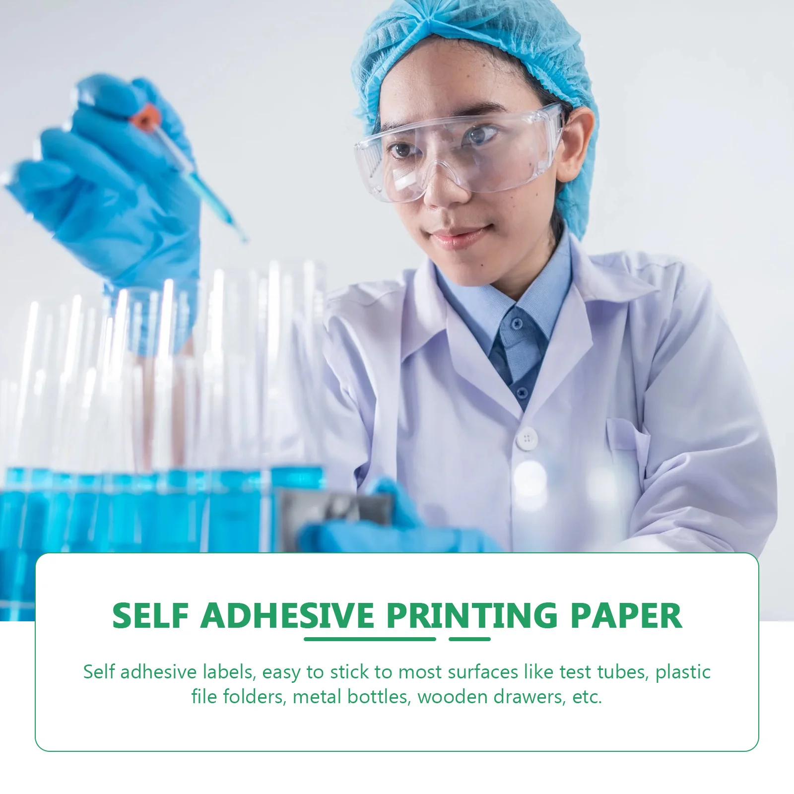 3000Pcs Test Tube Self Adhesive Labels White Stickers for Lab Filing Office Home School Self Adhesive Labels
3000Pcs Test Tube Self Adhesive Labels White Stickers for Lab Filing Office Home School Self Adhesive Labels