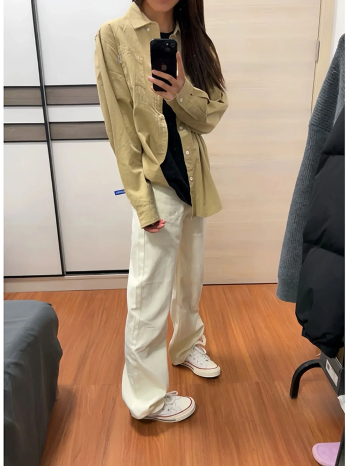 Cleanfit White Jeans Men's Straight Leg Denim Pants Spring Autumn Faion Slimming High Waist Long Cotton Polyester Blend
Cleanfit White Jeans Men's Straight Leg Denim Pants Spring Autumn Faion Slimming High Waist Long Cotton Polyester Blend