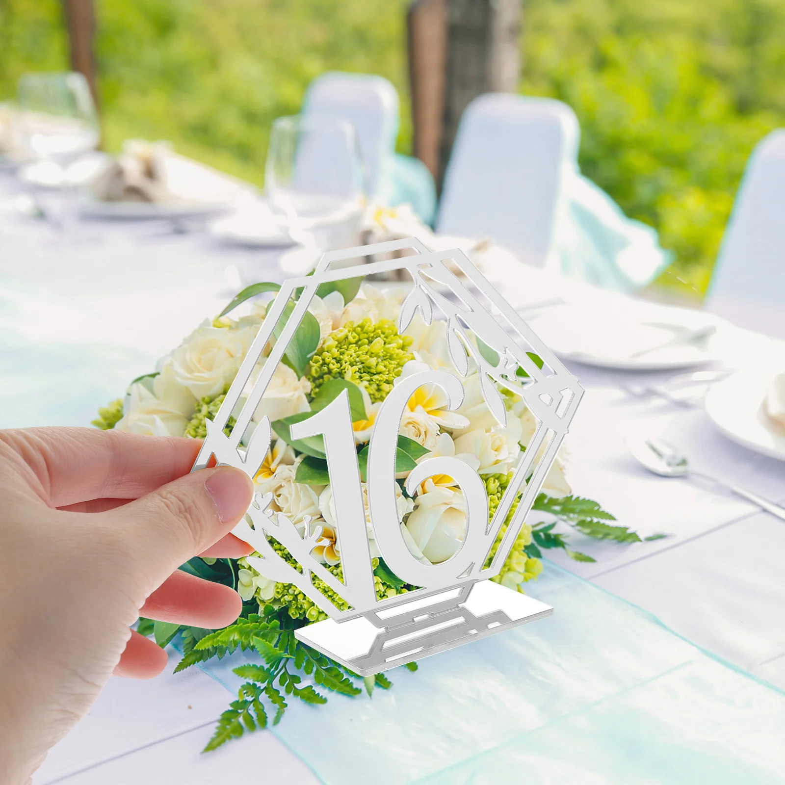 20Pcs Table Number Signs Wedding Banquet Double-Sided Acrylic Reusable Reception Table Numbers for Parties Reusable Seats Signs
20Pcs Table Number Signs Wedding Banquet Double-Sided Acrylic Reusable Reception Table Numbers for Parties Reusable Seats Signs