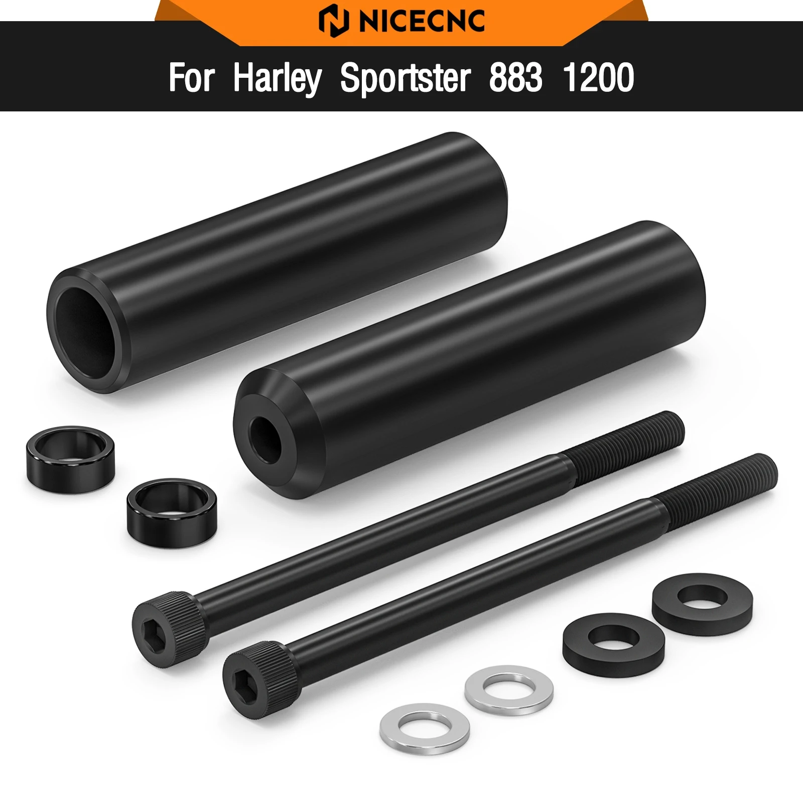 For Harley Sportster 883 Low XL883L 2005-2009 6.5" Upper Shock Mount Frame Sliders Sportster1200 XL1200N XL1200R XL883N XL1200NS
For Harley Sportster 883 Low XL883L 2005-2009 6.5" Upper Shock Mount Frame Sliders Sportster1200 XL1200N XL1200R XL883N XL1200NS