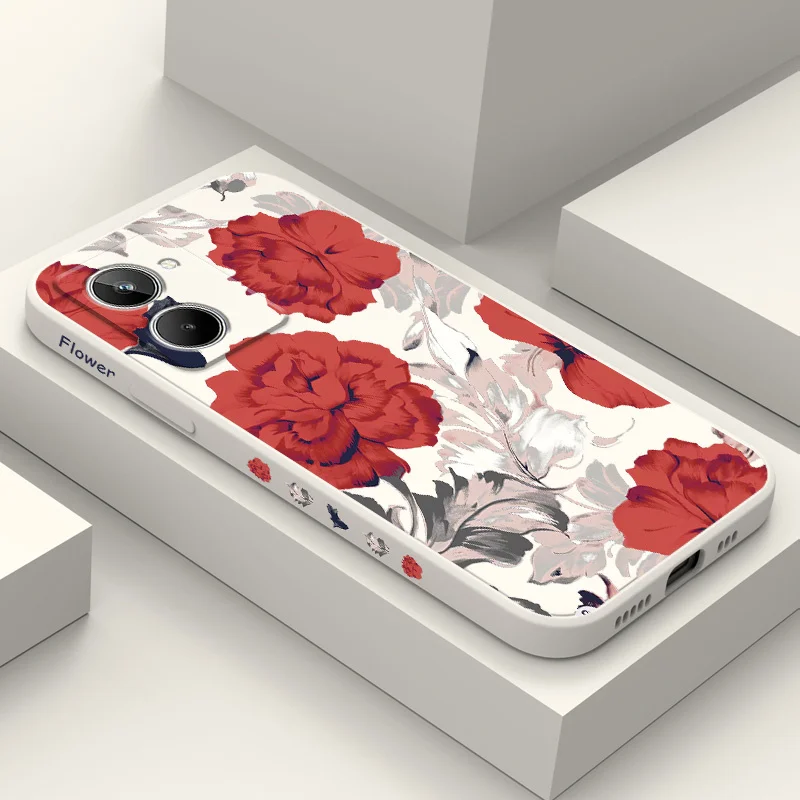 Sensual Flowers Phone Case For OPPO Realme 11 10 9 9i 8 8i 7 Pro Plus C35 C21Y C25Y C25 4G 5G Liquid Silicone Cover
Sensual Flowers Phone Case For OPPO Realme 11 10 9 9i 8 8i 7 Pro Plus C35 C21Y C25Y C25 4G 5G Liquid Silicone Cover