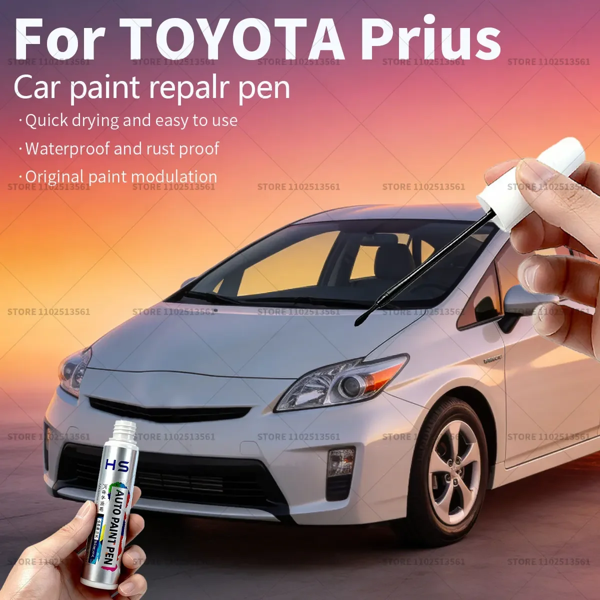 Ручка для ремонта автомобильной краски, аксессуары для ремонта царапин, жемчужно-белый, черный, резервуар, синий, серый, красный для TOYOTA Prius
Ручка для ремонта автомобильной краски, аксессуары для ремонта царапин, жемчужно-белый, черный, резервуар, синий, серый, красный для TOYOTA Prius