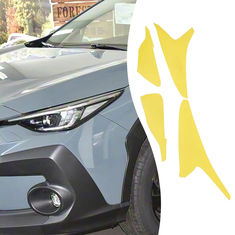 Transparent Car Headlight Film Sticker Yellow Headlight Protection Film Car Accessories For Subaru Crosstrek GU 2024 2025 2026
Transparent Car Headlight Film Sticker Yellow Headlight Protection Film Car Accessories For Subaru Crosstrek GU 2024 2025 2026
