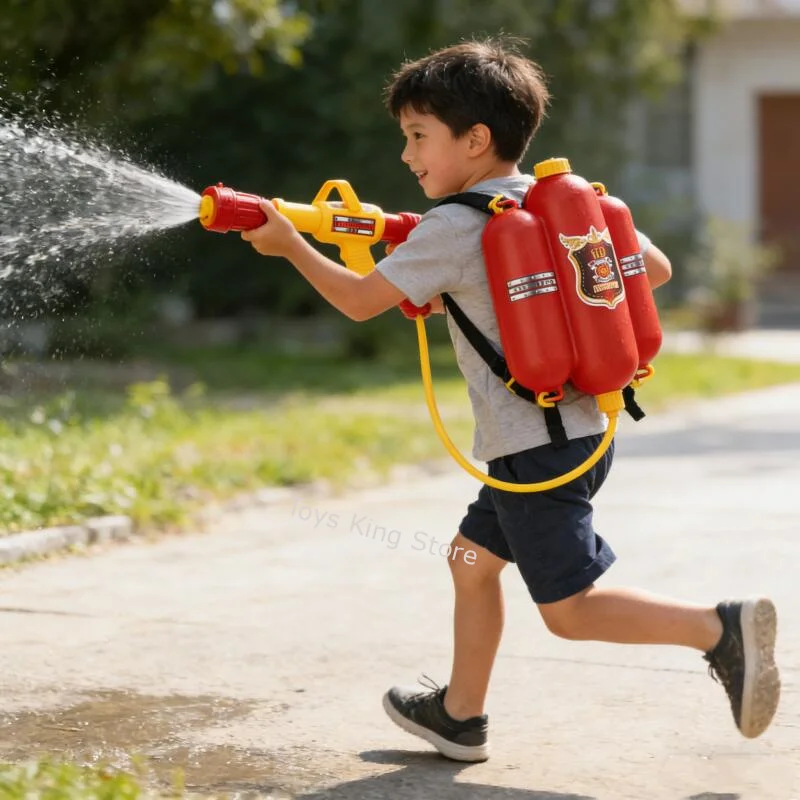Fireman Backpack Nozzle Water Gun Children Toys Beach Outdoor Swimning Role Playing Fireman Pistol Toys Extinguisher Soaker Gun
Fireman Backpack Nozzle Water Gun Children Toys Beach Outdoor Swimning Role Playing Fireman Pistol Toys Extinguisher Soaker Gun