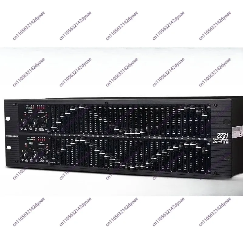 EQ215S 2231 1231 EQ231 231S Professional with Pressure Limit Double 15 31 Segment Graphic Equalizer
EQ215S 2231 1231 EQ231 231S Professional with Pressure Limit Double 15 31 Segment Graphic Equalizer