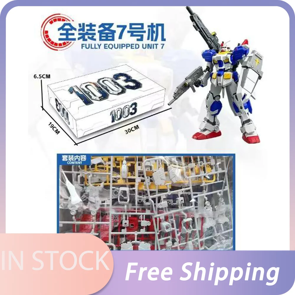 In Stock Hg Rx-78-3 Fully Equipped Unit 7 Model Kit 1/144 Action Figures Plastic Model Kits Robot Hobby Kid Toy Gift
In Stock Hg Rx-78-3 Fully Equipped Unit 7 Model Kit 1/144 Action Figures Plastic Model Kits Robot Hobby Kid Toy Gift