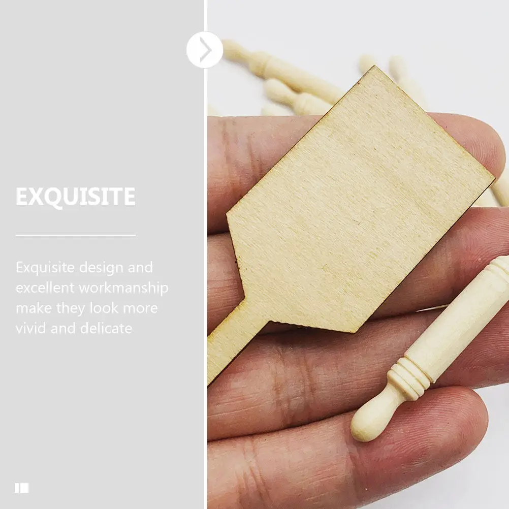 1Set Miniature Kitchen Decorative Wooden Cutting Board Fake Rolling Pin for Mini House Desktop Ornament Handcraft Supplies
1Set Miniature Kitchen Decorative Wooden Cutting Board Fake Rolling Pin for Mini House Desktop Ornament Handcraft Supplies