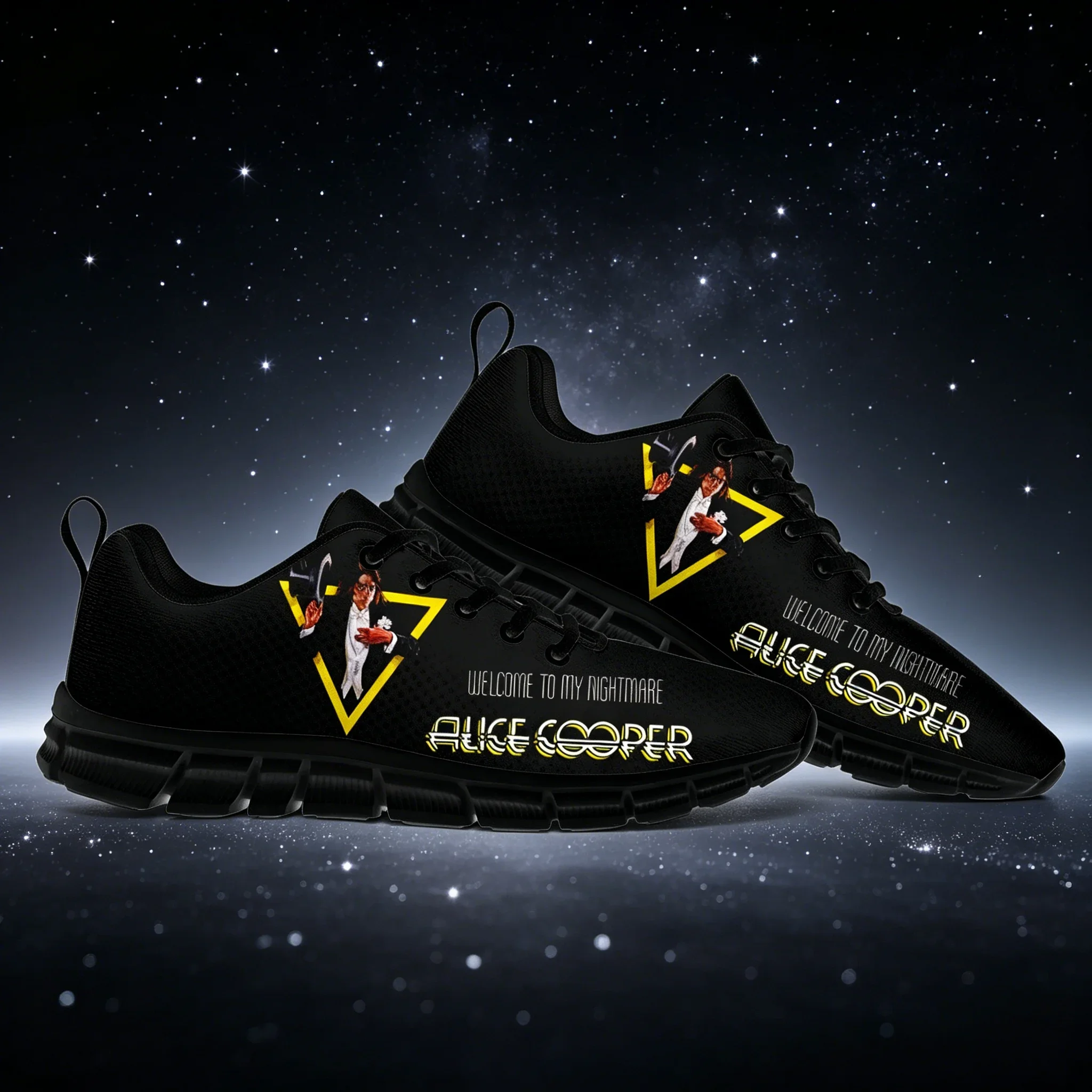 Alice Cooper Unisex Athletic Running Shoes - Anti-Slip Sport Sneakers with Iconic Face Design, Breathable Gym & Outdoor Footwear
Alice Cooper Unisex Athletic Running Shoes - Anti-Slip Sport Sneakers with Iconic Face Design, Breathable Gym & Outdoor Footwear