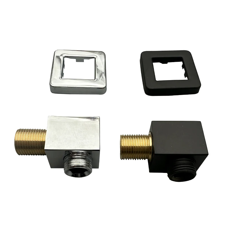 Black/Chrome/Gold Wall Mounted Supply Elbow, Wall Elbow for Hand Shower, Solid Brass Square Wall Supply Elbow, Check Valve
Black/Chrome/Gold Wall Mounted Supply Elbow, Wall Elbow for Hand Shower, Solid Brass Square Wall Supply Elbow, Check Valve
