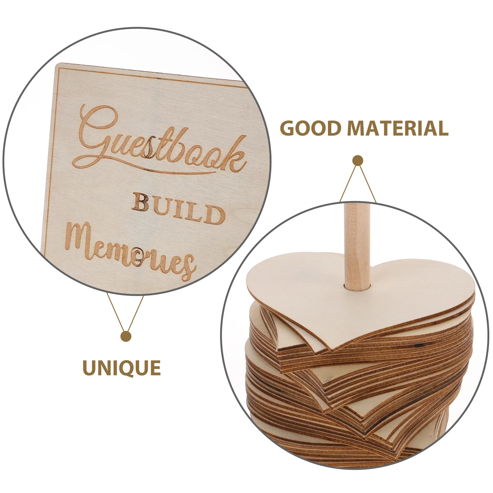 1 set 1 Set Wooden Guest Book For Wedding Ceremony Rustic Heart Sign Decoration Memory Keepsake Diy Names Dates
1 set 1 Set Wooden Guest Book For Wedding Ceremony Rustic Heart Sign Decoration Memory Keepsake Diy Names Dates