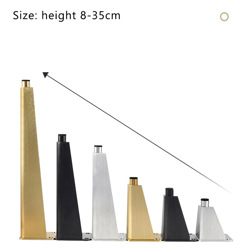 Aluminum Alloy Furniture Hardware Legs Adjustable Anti-rust Bathroom Cabinet Feet Sofa Coffee Table TV Cabinet Support Feet
Aluminum Alloy Furniture Hardware Legs Adjustable Anti-rust Bathroom Cabinet Feet Sofa Coffee Table TV Cabinet Support Feet