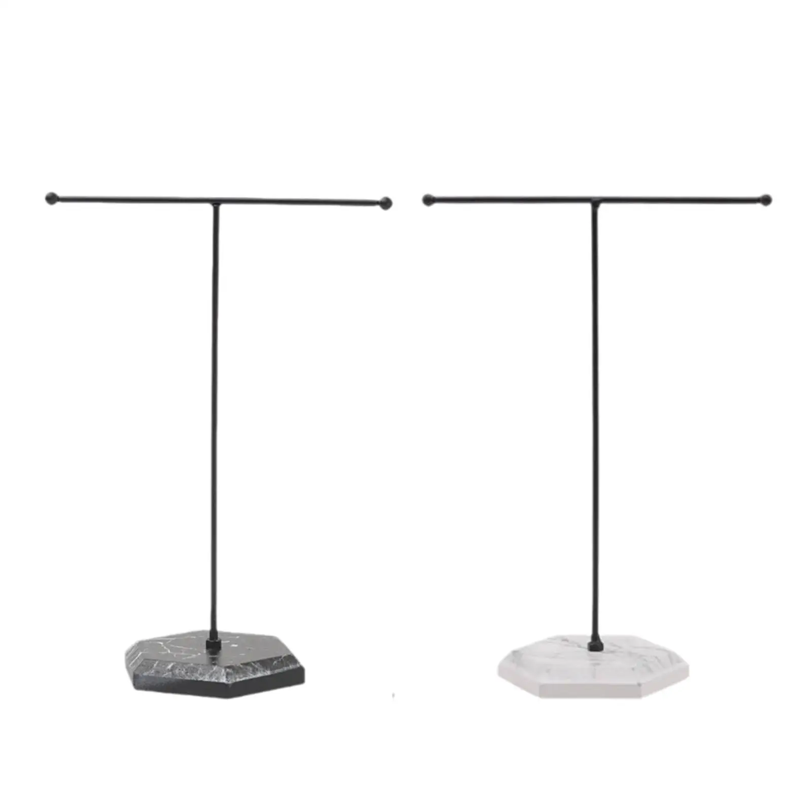 T Bar Jewelry Stand, Jewelry Storage Organizer, Stable Base Jewelry Holder, Dresser Necklace Holder for Rings Bangle Watch
T Bar Jewelry Stand, Jewelry Storage Organizer, Stable Base Jewelry Holder, Dresser Necklace Holder for Rings Bangle Watch