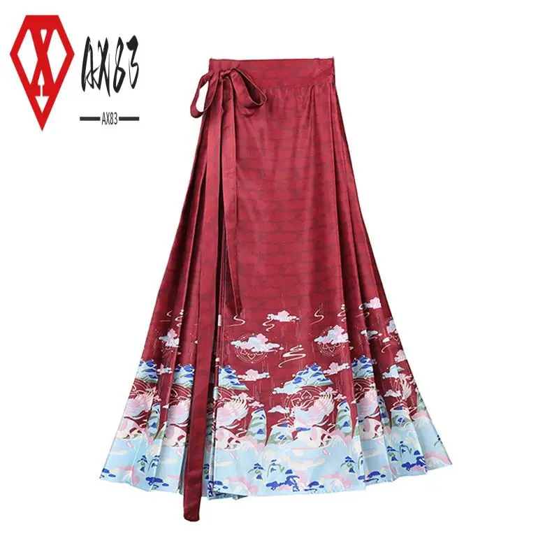 AX83-Women's Horse Face Skirt Traditional Chinese Wrap Skirt Horse Face Pleated Skirt Chinese Horse Face Skirt
AX83-Women's Horse Face Skirt Traditional Chinese Wrap Skirt Horse Face Pleated Skirt Chinese Horse Face Skirt