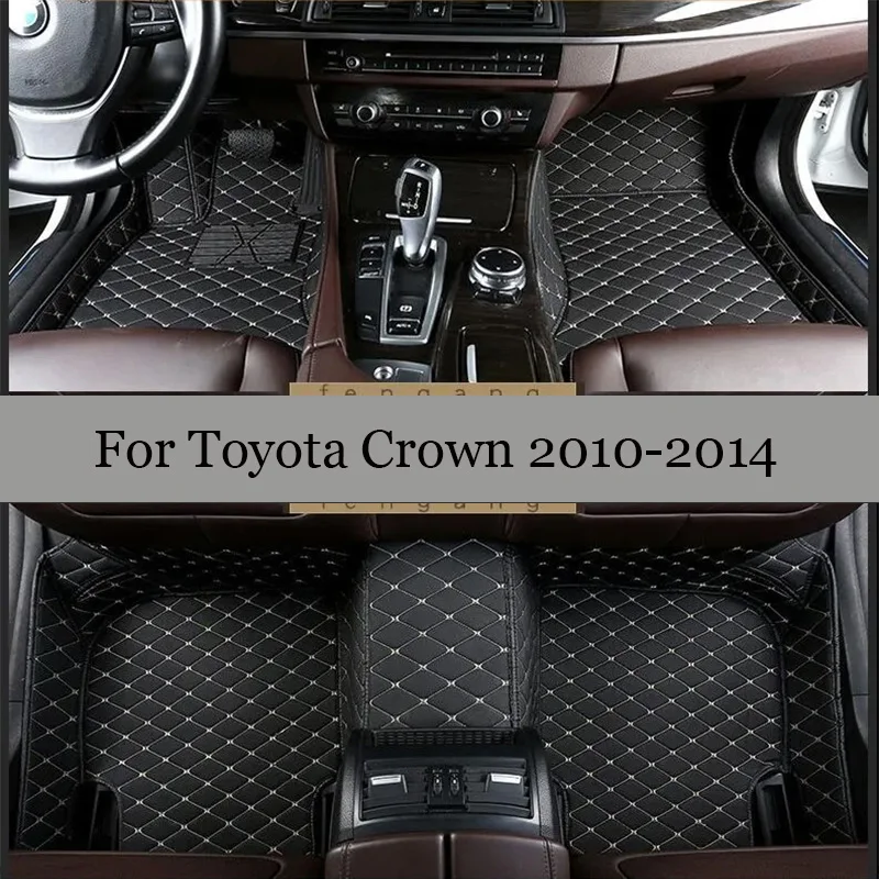 Автомобильные коврики для Toyota Crown 2014 2013 2012 2011 2010, кожаные внутренние коврики на заказ, водонепроницаемые декоративные детали, коврики
Автомобильные коврики для Toyota Crown 2014 2013 2012 2011 2010, кожаные внутренние коврики на заказ, водонепроницаемые декоративные детали, коврики
