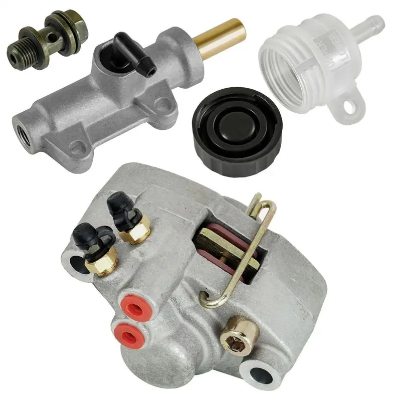 Rear Brake Caliper W/ Master Cyl Brake Fluid Reservoir Replacement Accessories For Polaris Trail Boss 330 500 2001-2003
Rear Brake Caliper W/ Master Cyl Brake Fluid Reservoir Replacement Accessories For Polaris Trail Boss 330 500 2001-2003