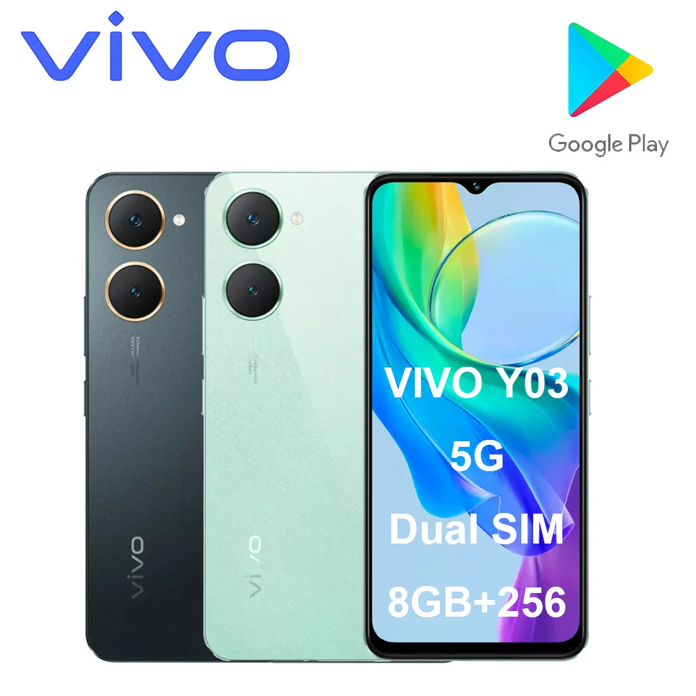 2026 NEW VIVO Y03 smartphone original high-performance chip 6.56-inch large screen high-definition camera daily backup machine
2026 NEW VIVO Y03 smartphone original high-performance chip 6.56-inch large screen high-definition camera daily backup machine