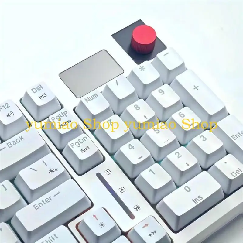 587B Ergonomic Metal Rotary Knob For PC Mechanical Keyboards D Shaft Half Shaft Aluminum Precise Adjustment
587B Ergonomic Metal Rotary Knob For PC Mechanical Keyboards D Shaft Half Shaft Aluminum Precise Adjustment