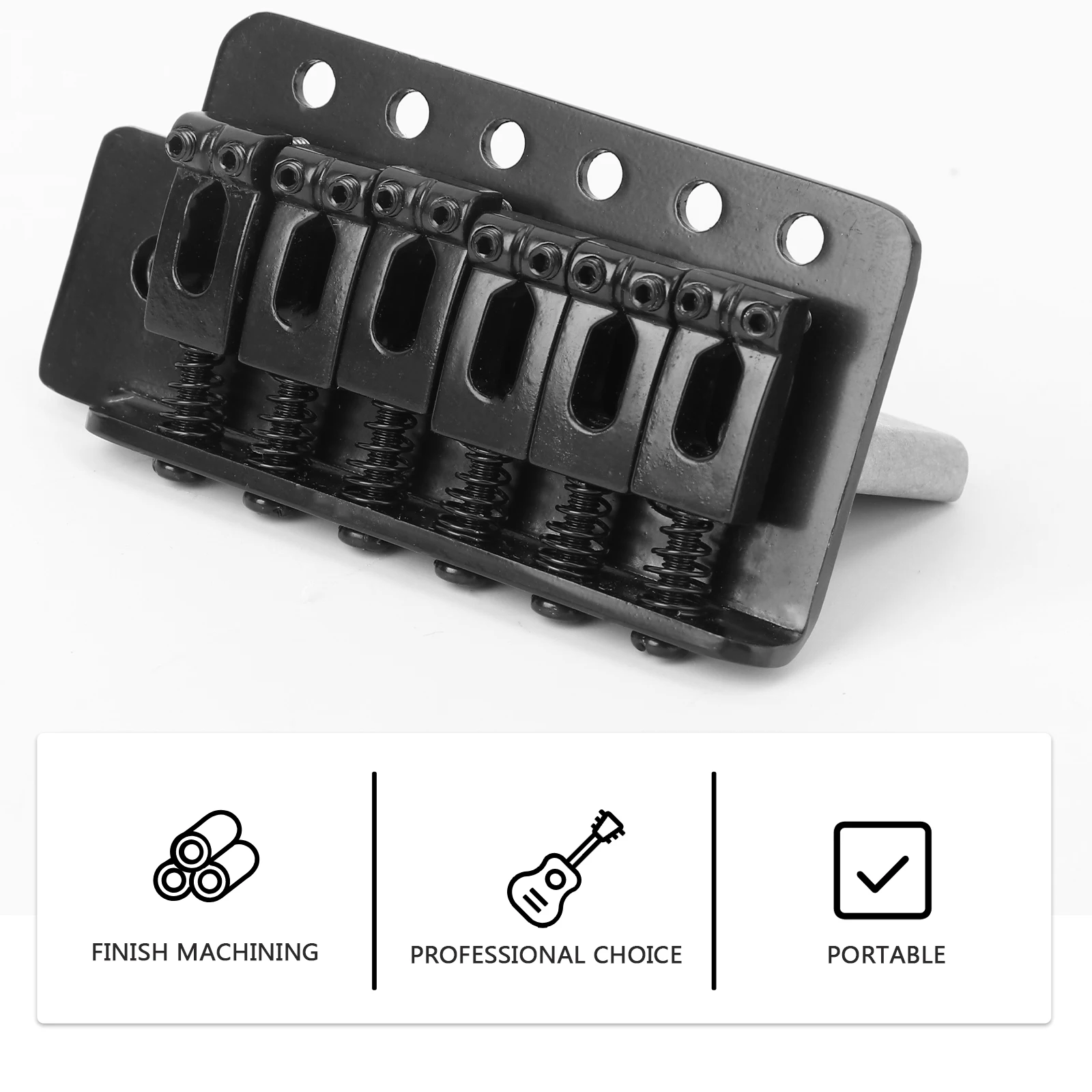 GA206 Left Handed 6 String Flat ST Saddle Single Tremolo Bridge System for Electric Guitar Accessories Parts Screw-in Arm (Black
GA206 Left Handed 6 String Flat ST Saddle Single Tremolo Bridge System for Electric Guitar Accessories Parts Screw-in Arm (Black