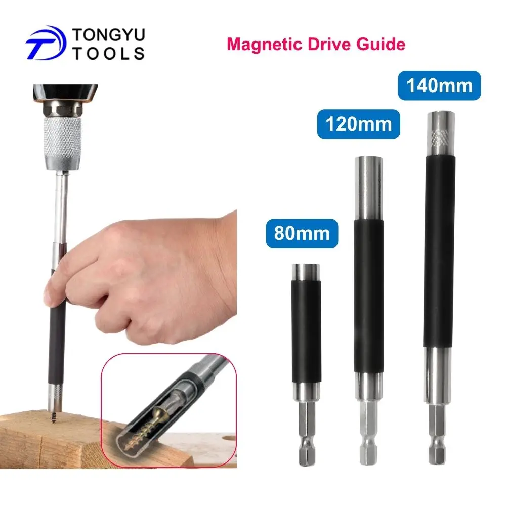 1/4 Inch Hex Magnetic Drive Guide Bit Holder 80/120/140mm Retractable Screw Sleeve Extension
1/4 Inch Hex Magnetic Drive Guide Bit Holder 80/120/140mm Retractable Screw Sleeve Extension