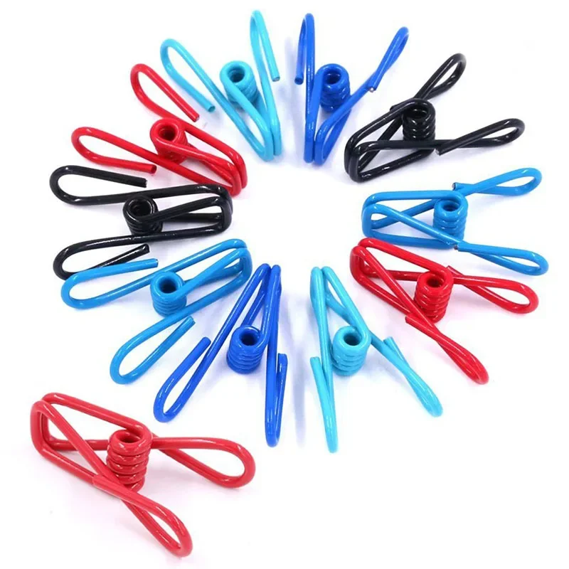 10Pcs Multipurpose Colorful Stainless Steel Clothes Peg Towel Socks Clip Pants Clothes Underwear Clips Small Metal Clips Hanger
10Pcs Multipurpose Colorful Stainless Steel Clothes Peg Towel Socks Clip Pants Clothes Underwear Clips Small Metal Clips Hanger