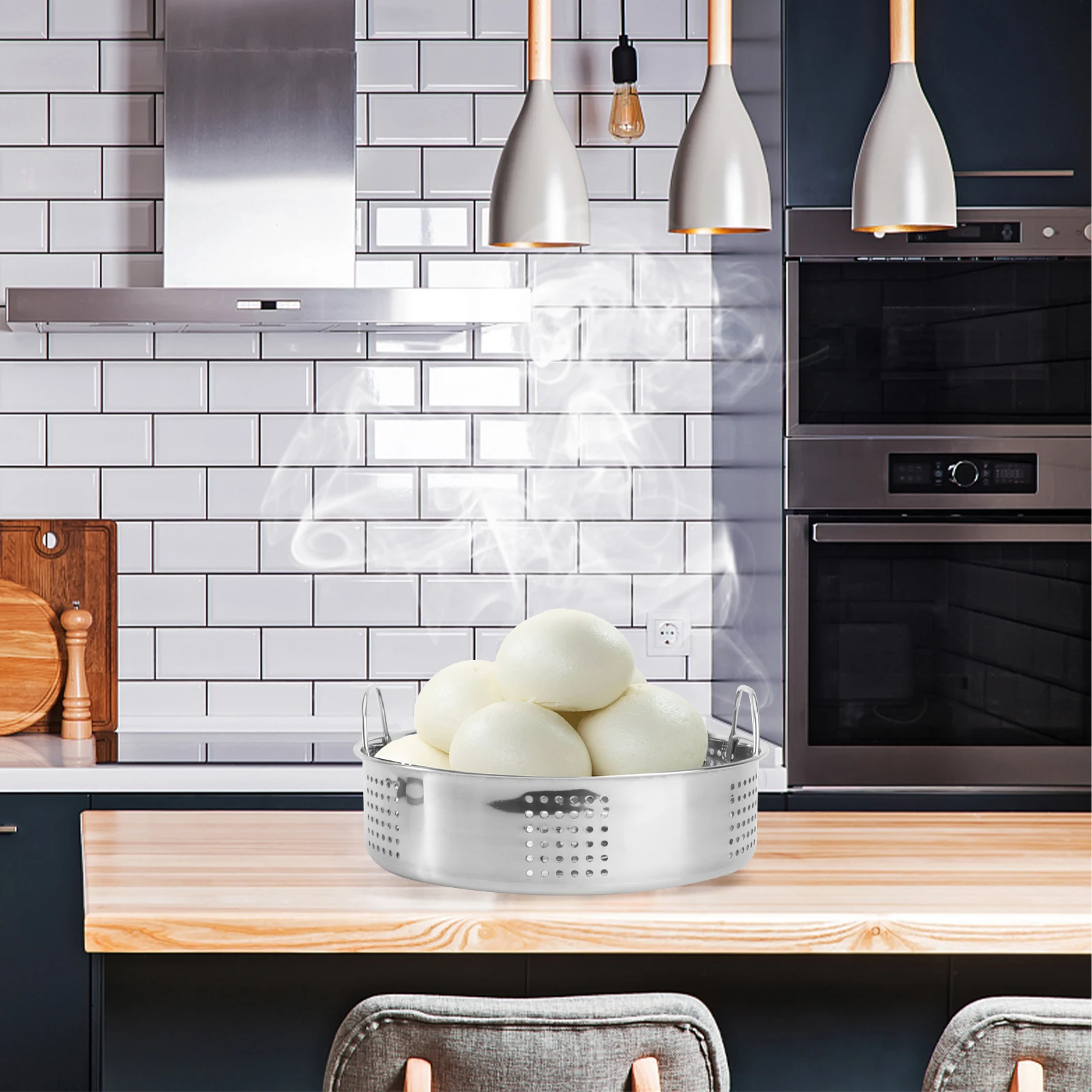 23Cm Stainless Steel Grid Food Steamer Basket For Dumplings Buns Kitchen Cookware Handle Bun Steamer Multi Vent Holes Energy
23Cm Stainless Steel Grid Food Steamer Basket For Dumplings Buns Kitchen Cookware Handle Bun Steamer Multi Vent Holes Energy